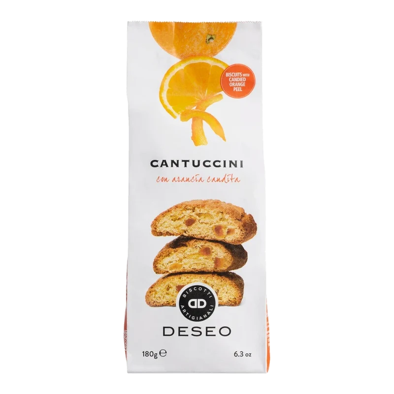 Cantuccini arancia candita, sacch.
