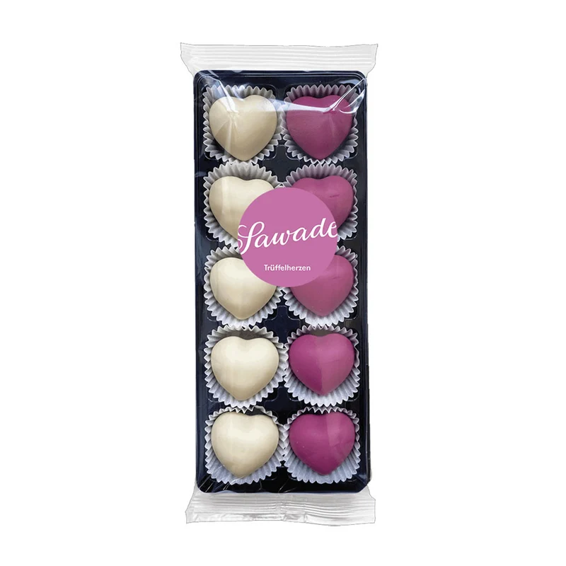 Trüffel Pralinen Herzen