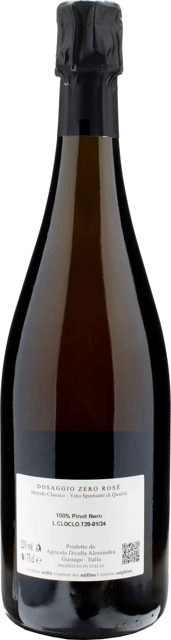 Divella Spumante Rosato Clo Clo Dosaggio Zero