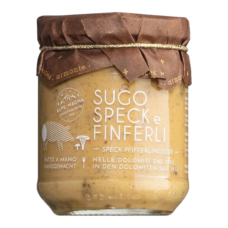 Sugo speck e finferli