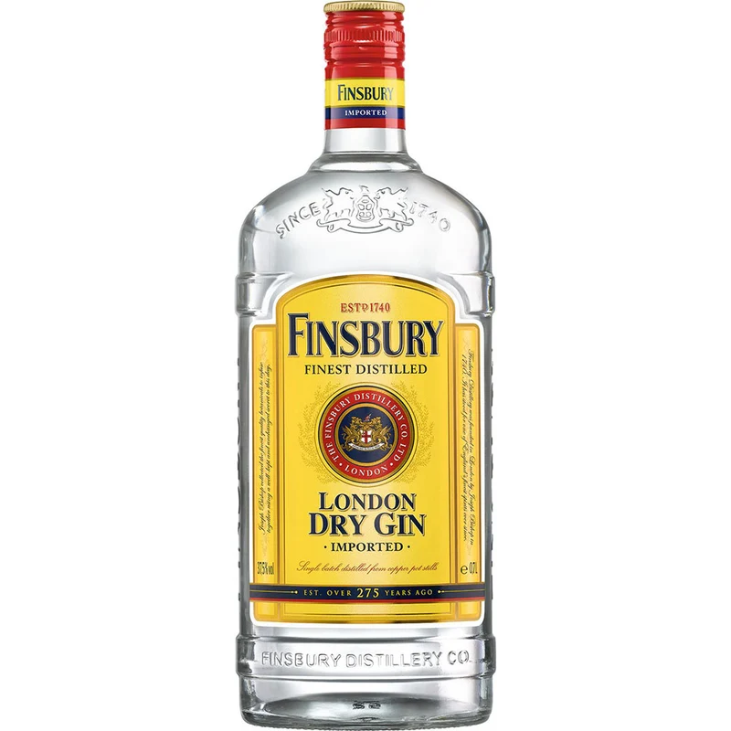 Finsbury Dry Gin 37,5% 1 Liter