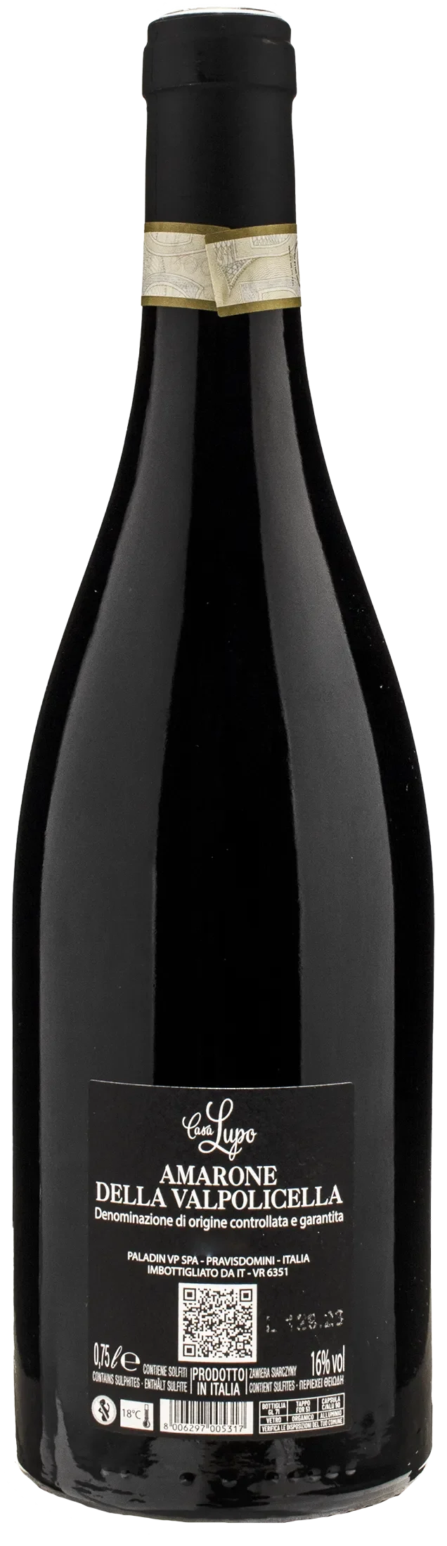 Casa Lupo Amarone della Valpolicella 2020
