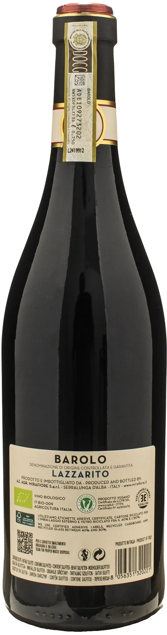 Mirafiore Barolo Lazzarito 2021