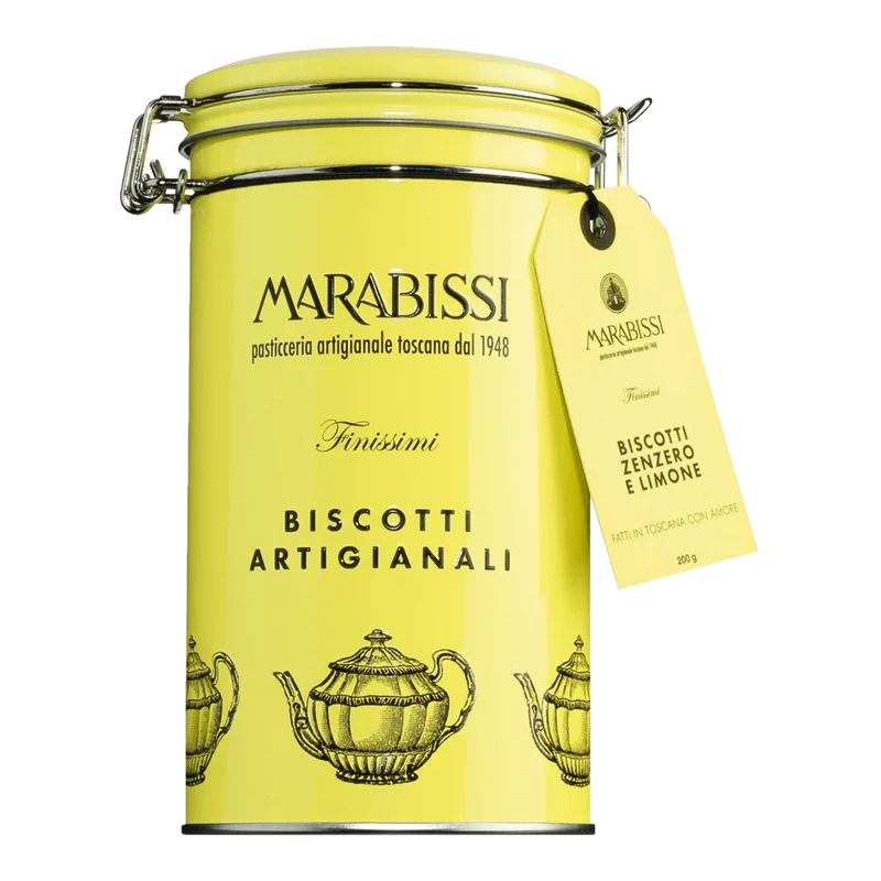 Biscotti al limone e zenzero, Giallo