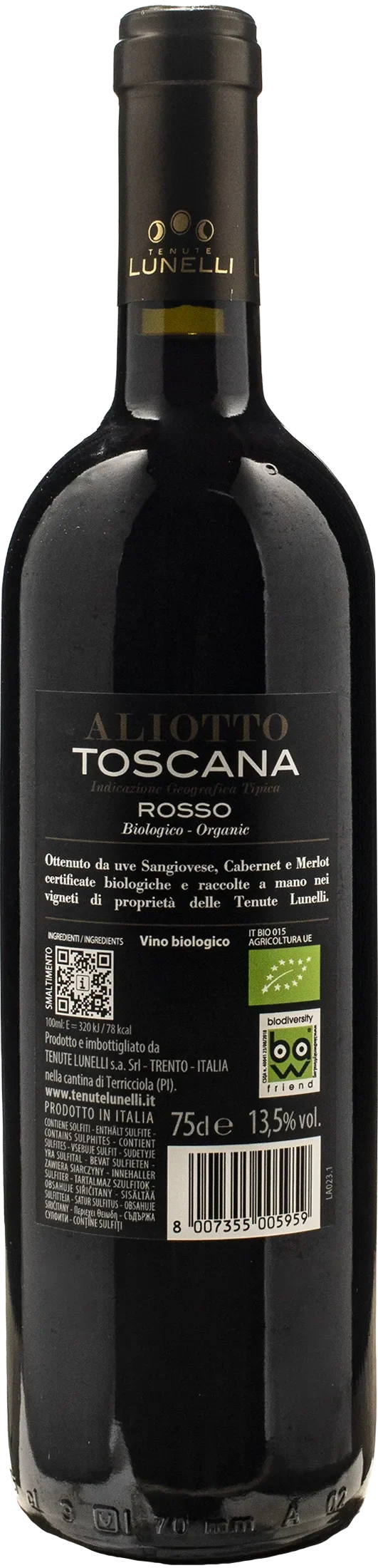 Tenute Lunelli Toscana Aliotto 2023