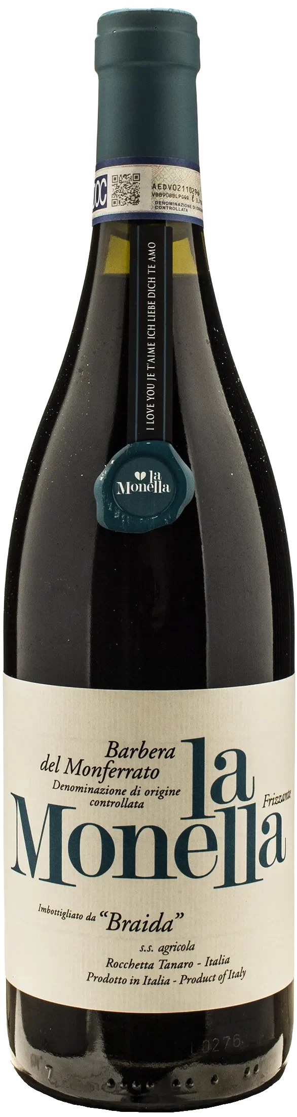 Braida Barbera del Monferrato La Monella 2025