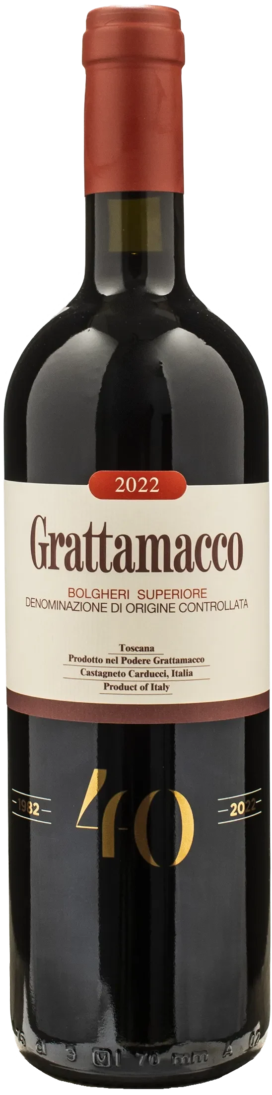 Grattamacco Bolgheri Rosso Superiore 2022