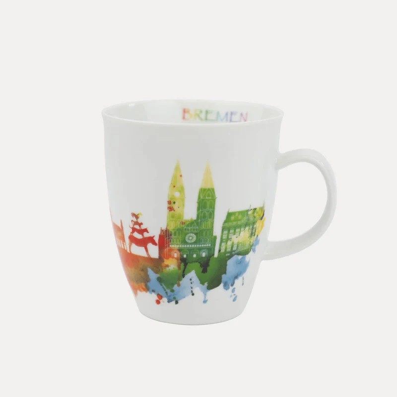 Silhouette – Bunt – Bremen – Becher