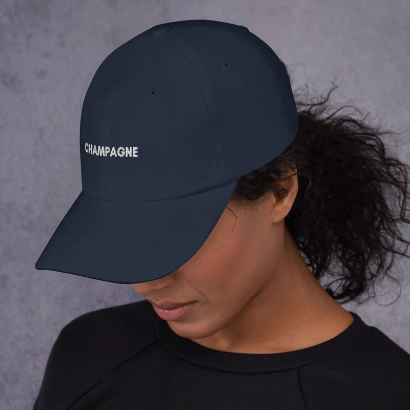 "CHAMPAGNE" BASEBALL CAP