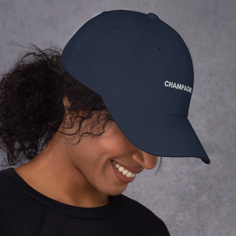 "CHAMPAGNE" BASEBALL CAP