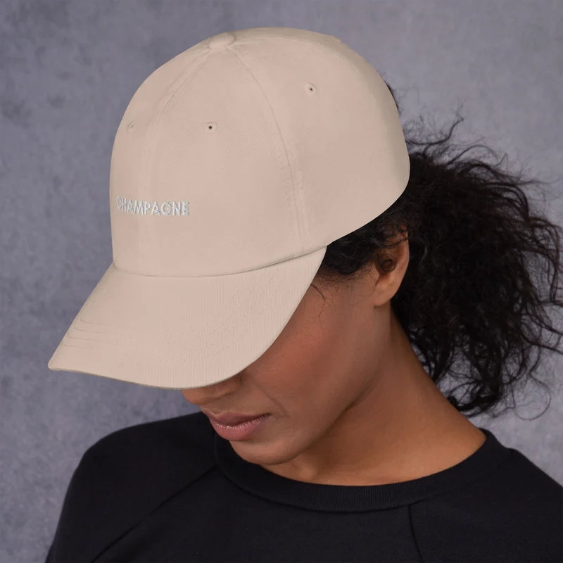 "CHAMPAGNE" BASEBALL CAP