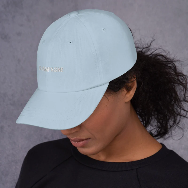 "CHAMPAGNE" BASEBALL CAP
