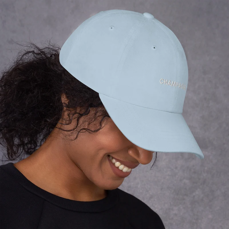 "CHAMPAGNE" BASEBALL CAP