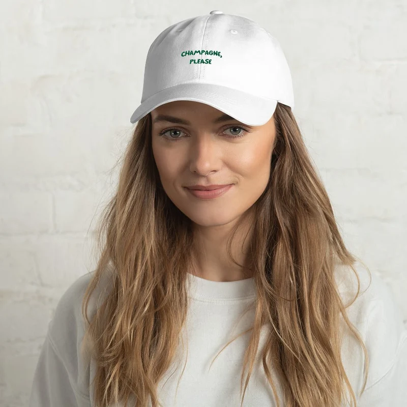 CHAMPAGNE, PLEASE BASEBALL CAP