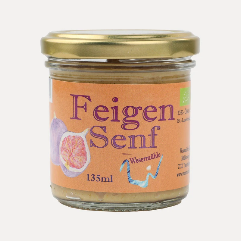 Bio Feigensenf – Wesermühle – 135 ml