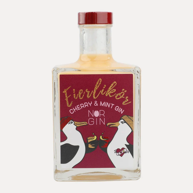 NORGIN – Eierlikör – Cherry & Mint Gin – 500 ml