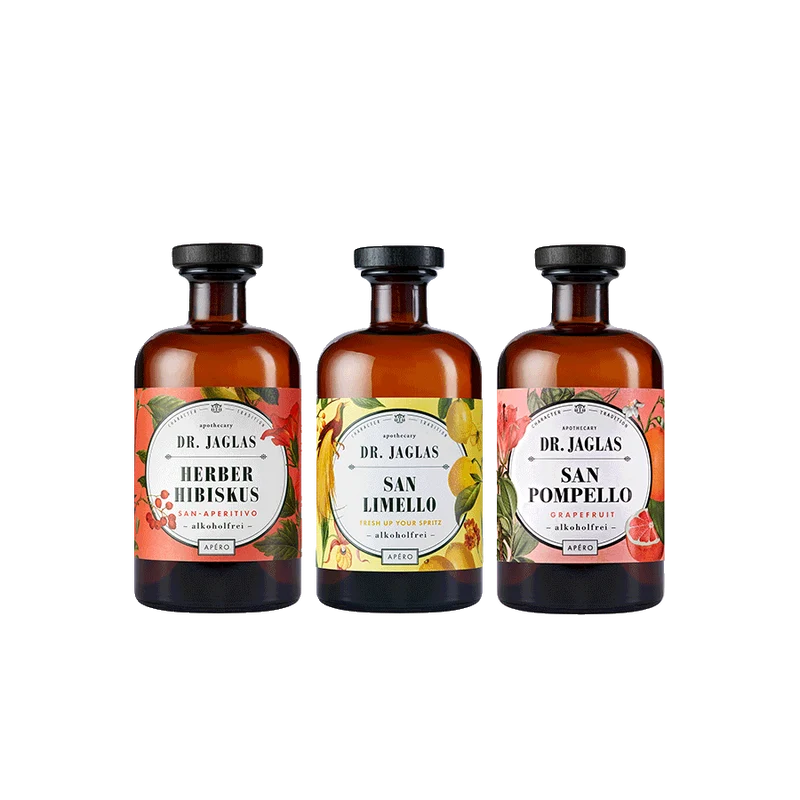 Alkoholfreies Aperitif Trio