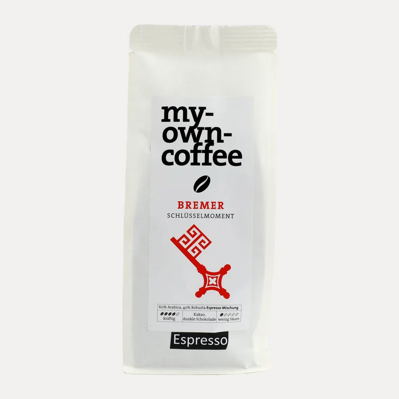 My Own Coffee – Bremer Schlüsselmoment – Gemahlen oder Ganze Bohne – 250 g