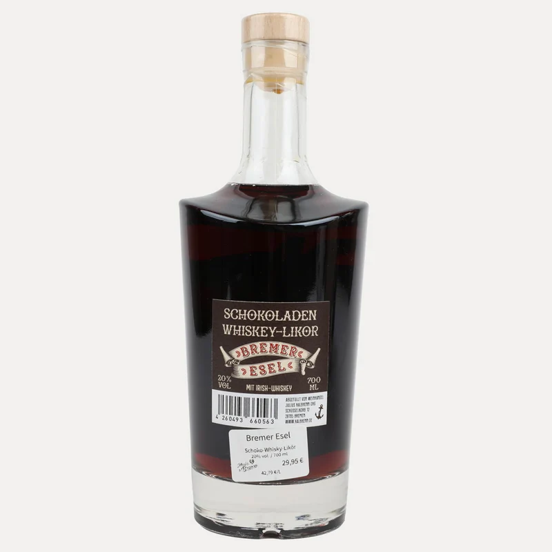 Bremer Esel – Schoko-Whiskey Likör – 700 ml