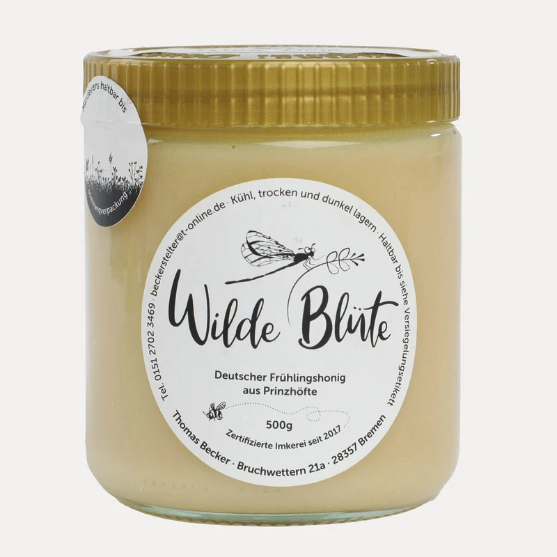 Wilde Blüte – Frühlingshonig – 500 g