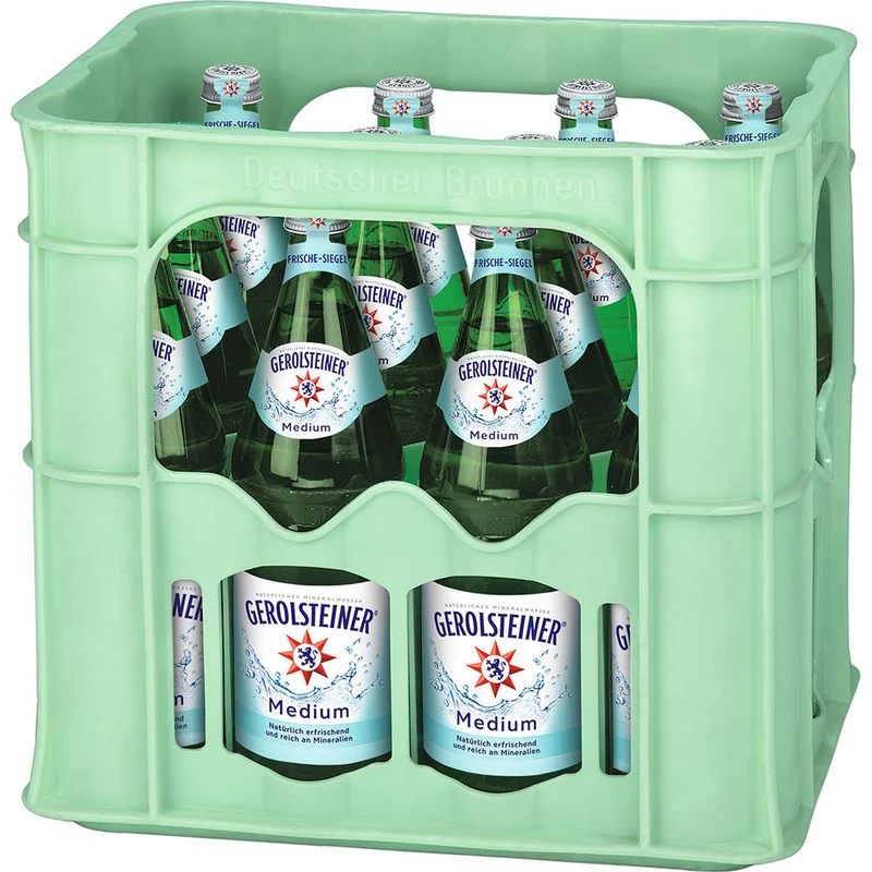 Gerolsteiner Medium Stille Quelle 12x 0,75 Liter (MEHRWEG)