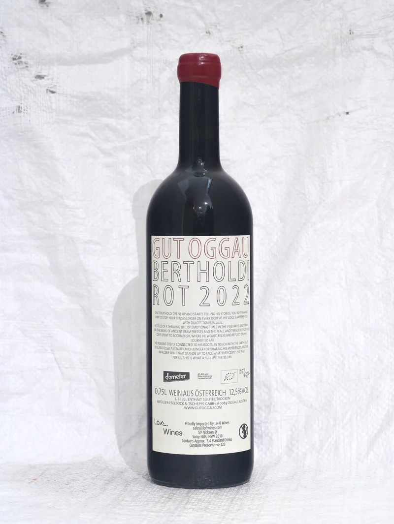 Bertholdi 2022 0,75L BIo