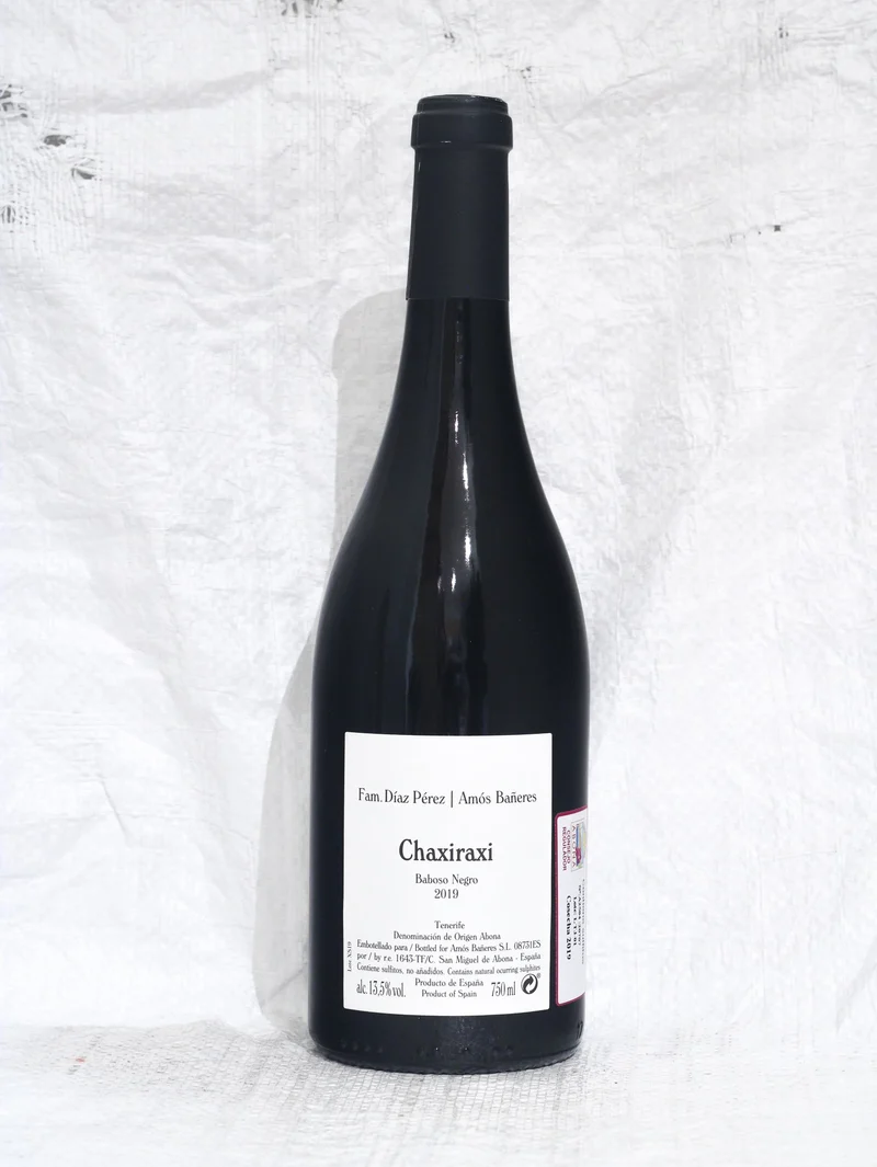 Chaxiraxi Baboso Negro 2019 0,75L