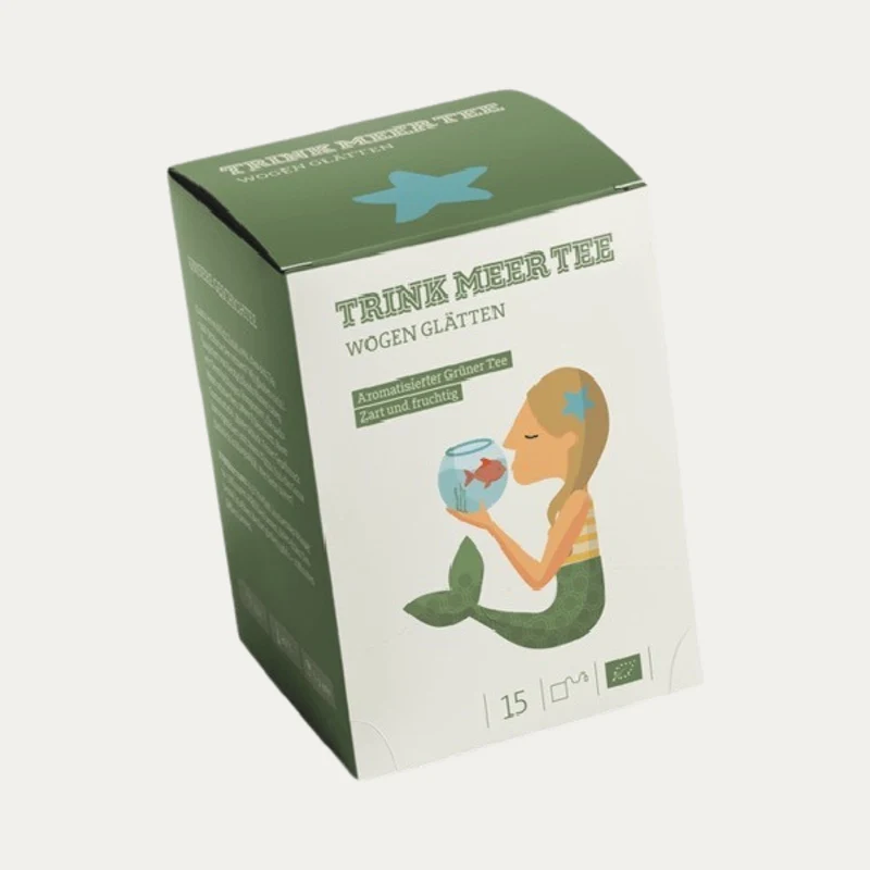 Wogen Glätten – Aromatisierter Bio Grüner Tee – Beutel 15 x 3 g