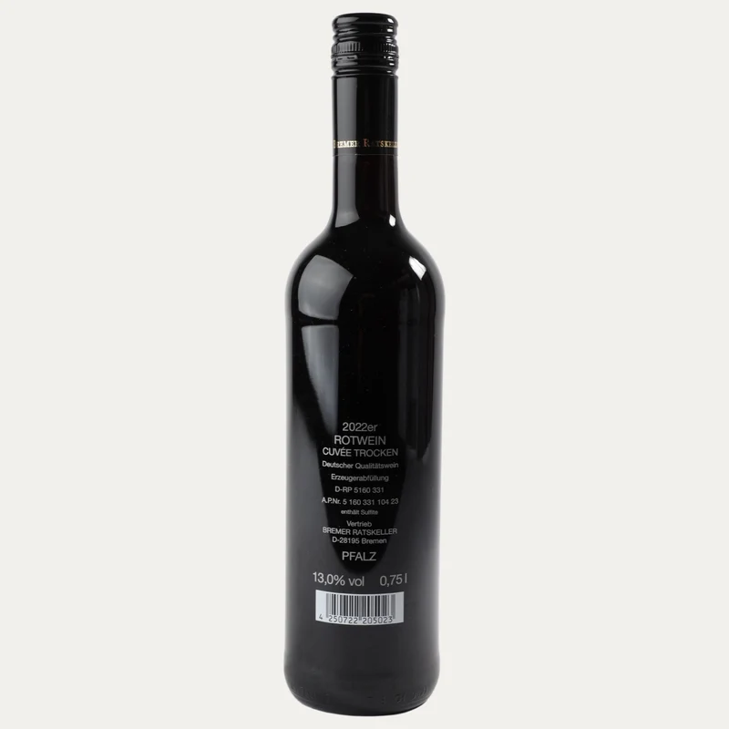 Stadtmusikanten – Rotwein Cuvée trocken – Pfalz 2023 – 750 ml