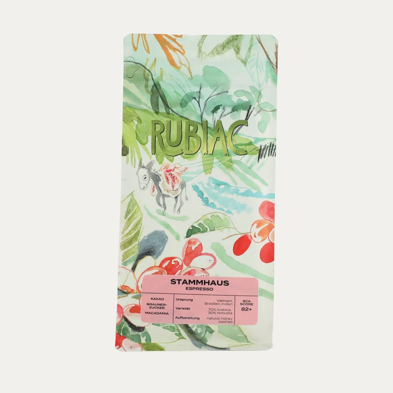 RUBIAC – Stammhaus Espresso – ganze Bohne oder gemahlen – 250 g