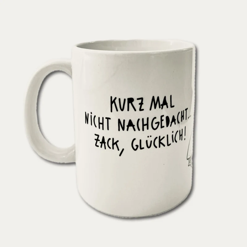 Kurz mal nicht nachgedacht – Emti – Becher