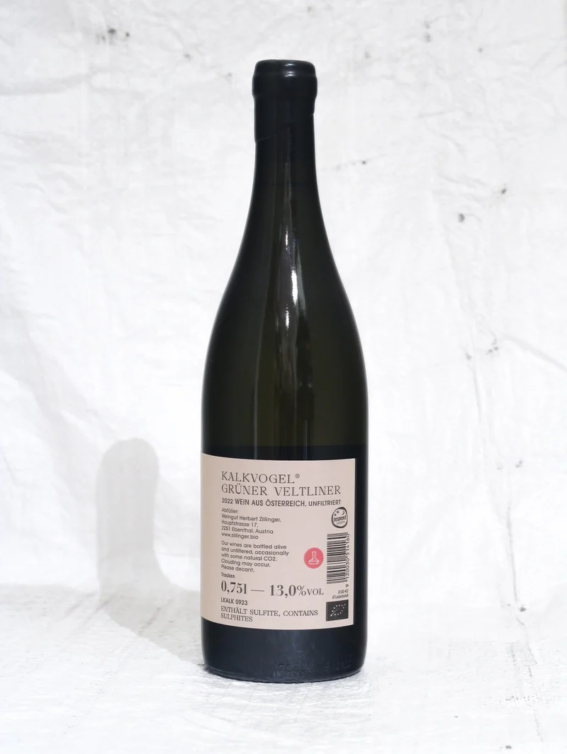 Kalkvogel Grüner Veltliner 2022 0,75L Bio