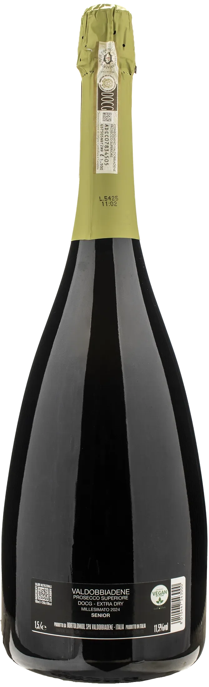 Bortolomiol Valdobbiadene Prosecco Superiore Senior Extra Dry Magnum 2024