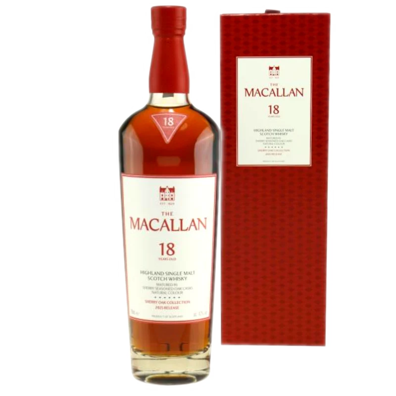 Macallan 18 Years Sherry Oak Cask 2025 Release