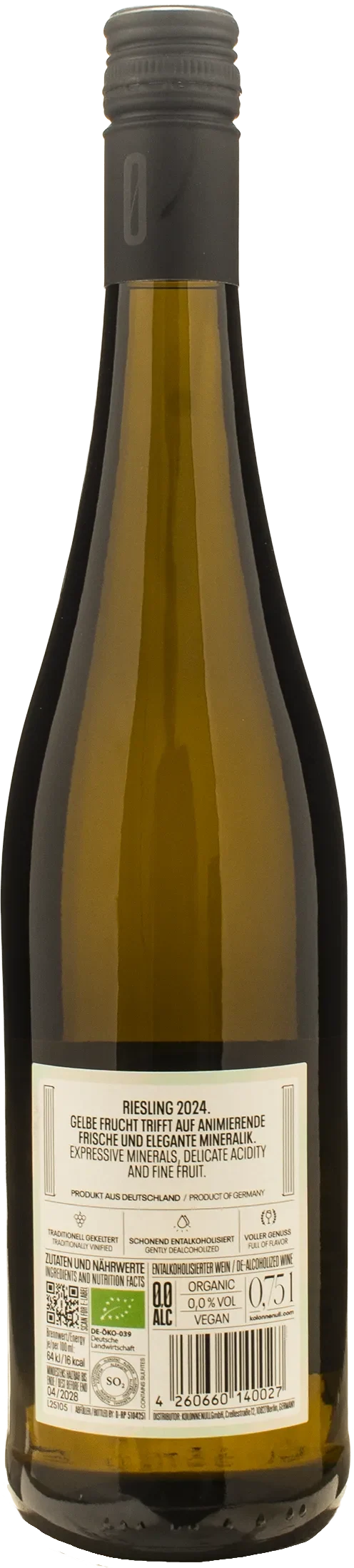 Kolonne Null Riesling Zero Alcol 2024