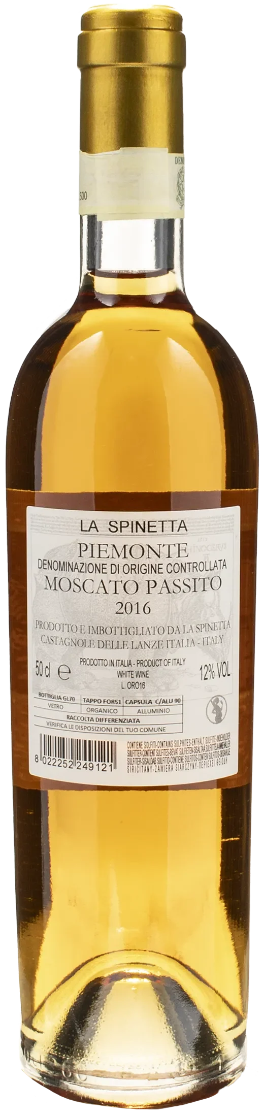 La Spinetta Moscato Passito Oro 0.5L 2016