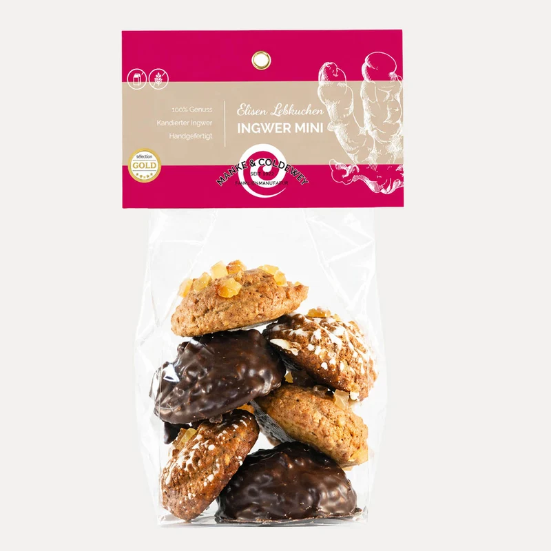 Mini Elisen – Ingwer – 6 Stück – 150 g