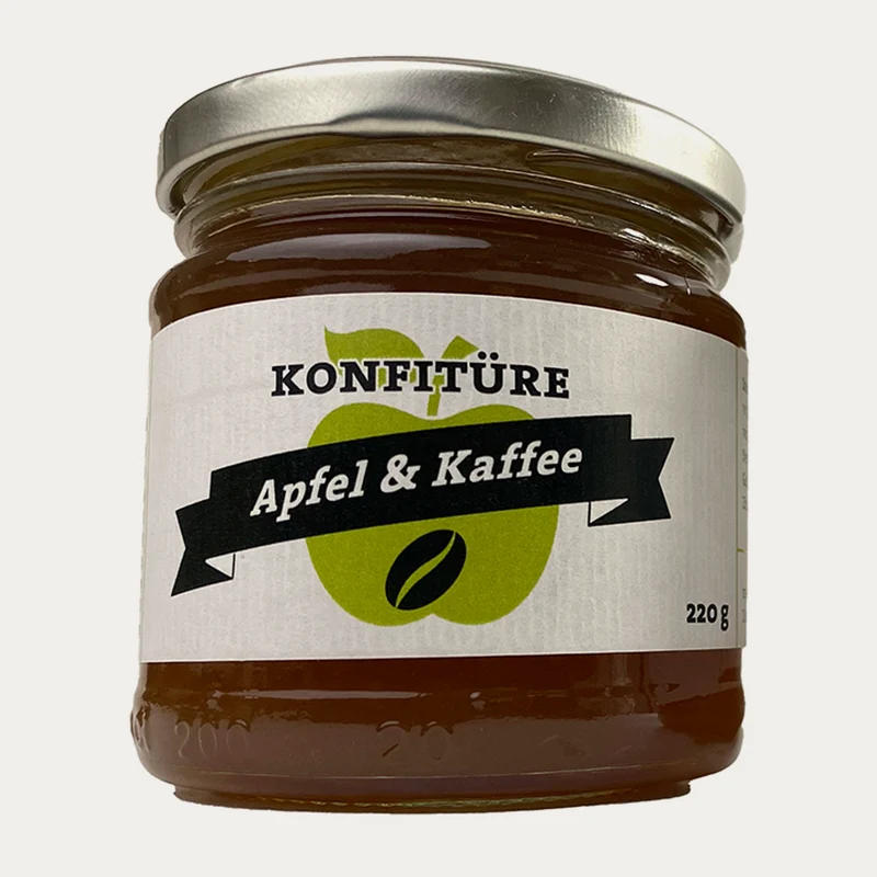 Konfitüre Apfel & Kaffee – My Own Coffee – 220 g