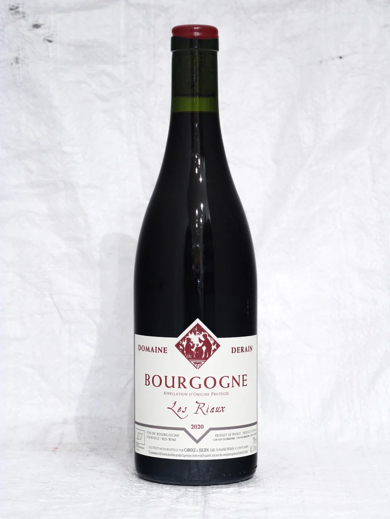 Bourgogne Rouge Les Riaux 2020 0,75L Bio