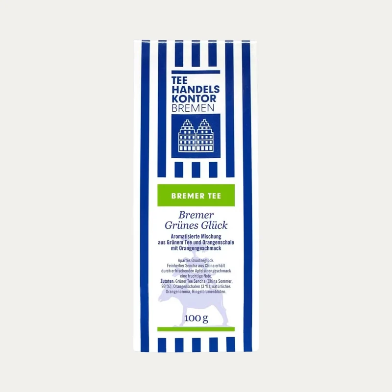 Bremer Grünes Glück Stadtmusikanten – Grüner Tee – 100 g