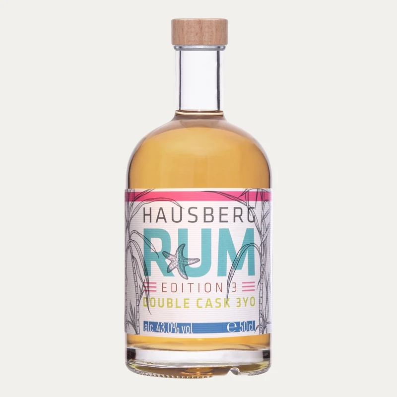 Hausberg Edition 3 Double Cask 3 YO – Rum – 500 ml oder 100 ml