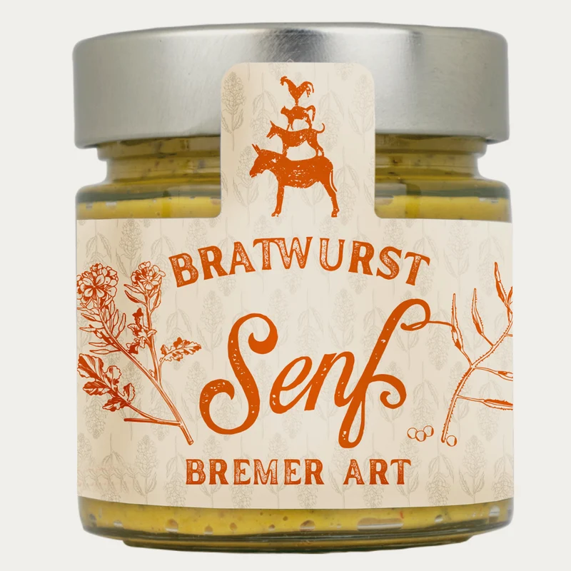 Bratwurst-Senf – Bremer Art – 210 ml