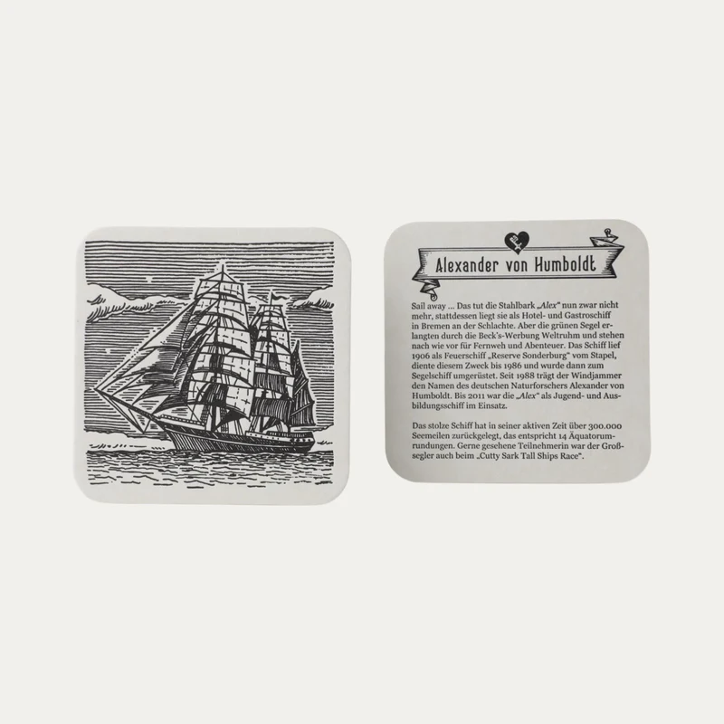Bierdeckel-Set 12 x – Bremen