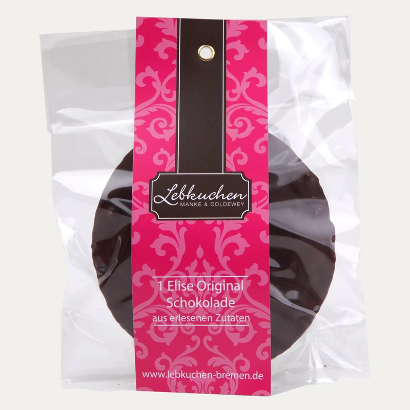 Original Elise – Natur, Zuckerguss oder Schokolade – 1 Stück – 70 g