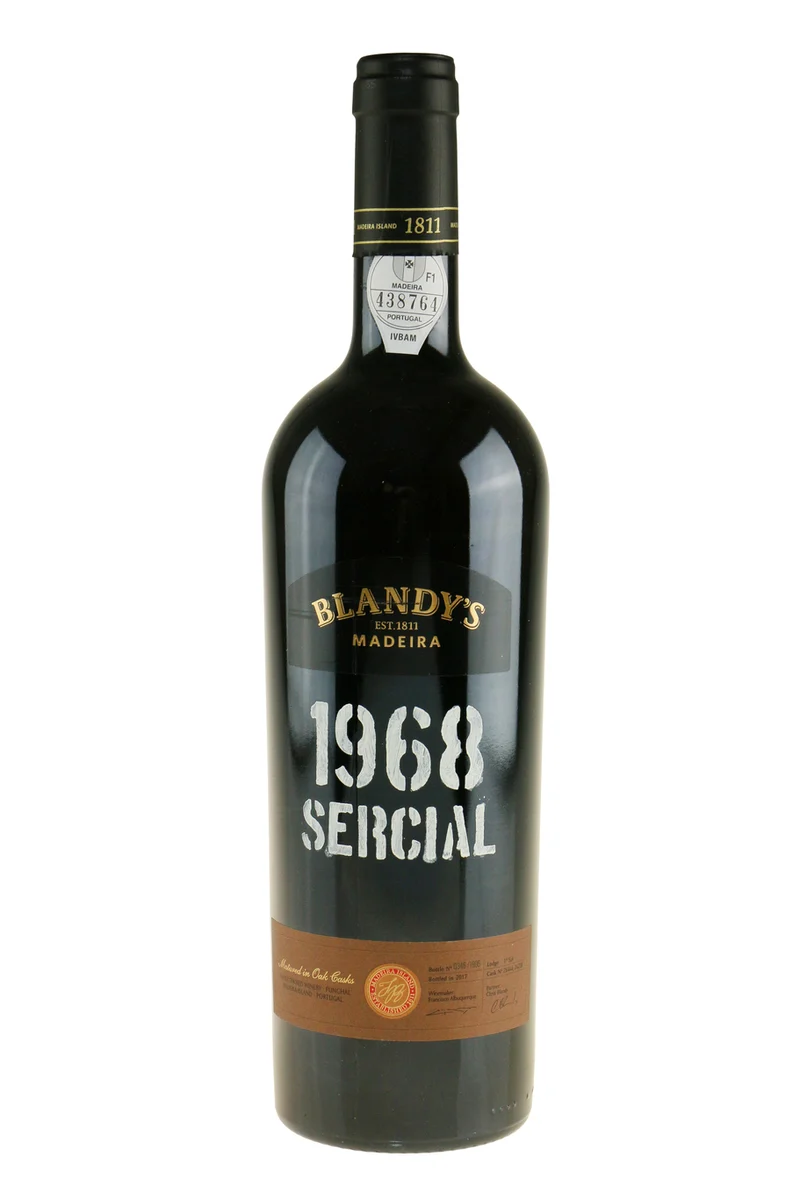 Blandy's Vintage Sercial 1968 Bottled 2017