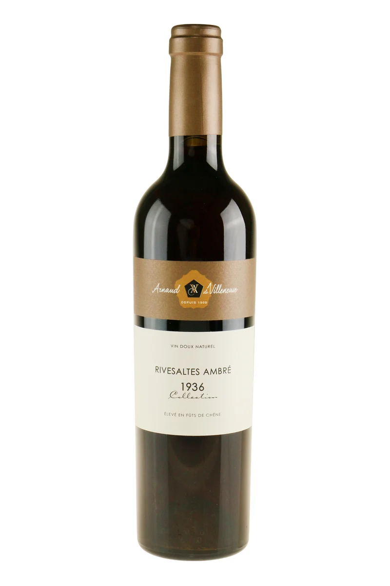 Arnaud de Villeneuve Rivesaltes Ambré 1936