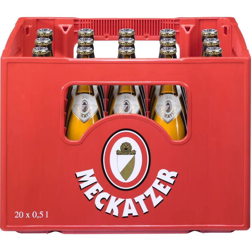 Meckatzer Weiss Gold 20x 0,5 Liter (MEHRWEG)