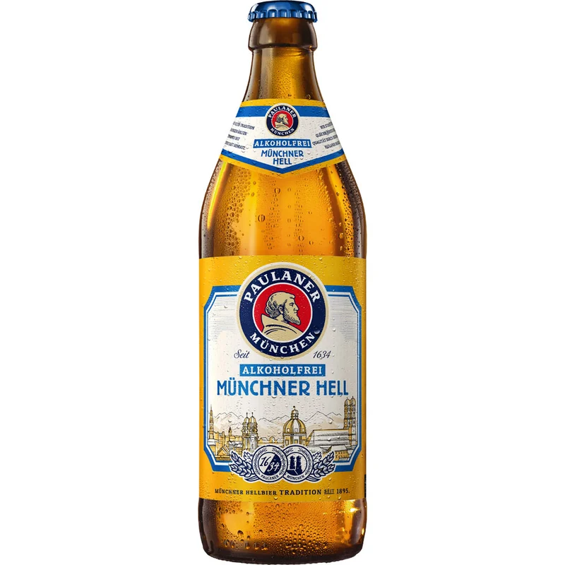Paulaner Münchner Hell Alkoholfrei 20x 0,5 Liter (MEHRWEG)