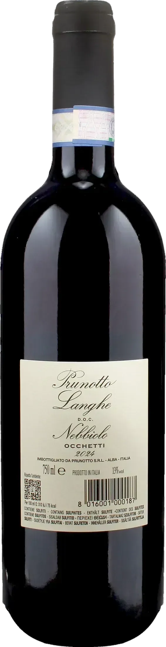 Prunotto Langhe Nebbiolo Occhetti 2024