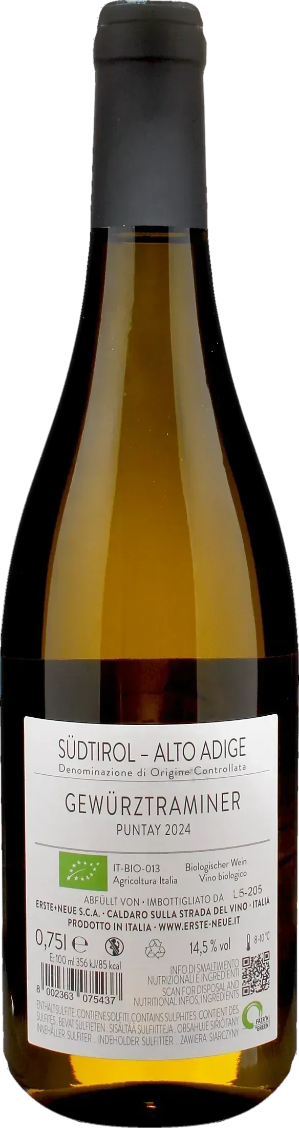 Erste Neue Puntay Gewurztraminer 2024